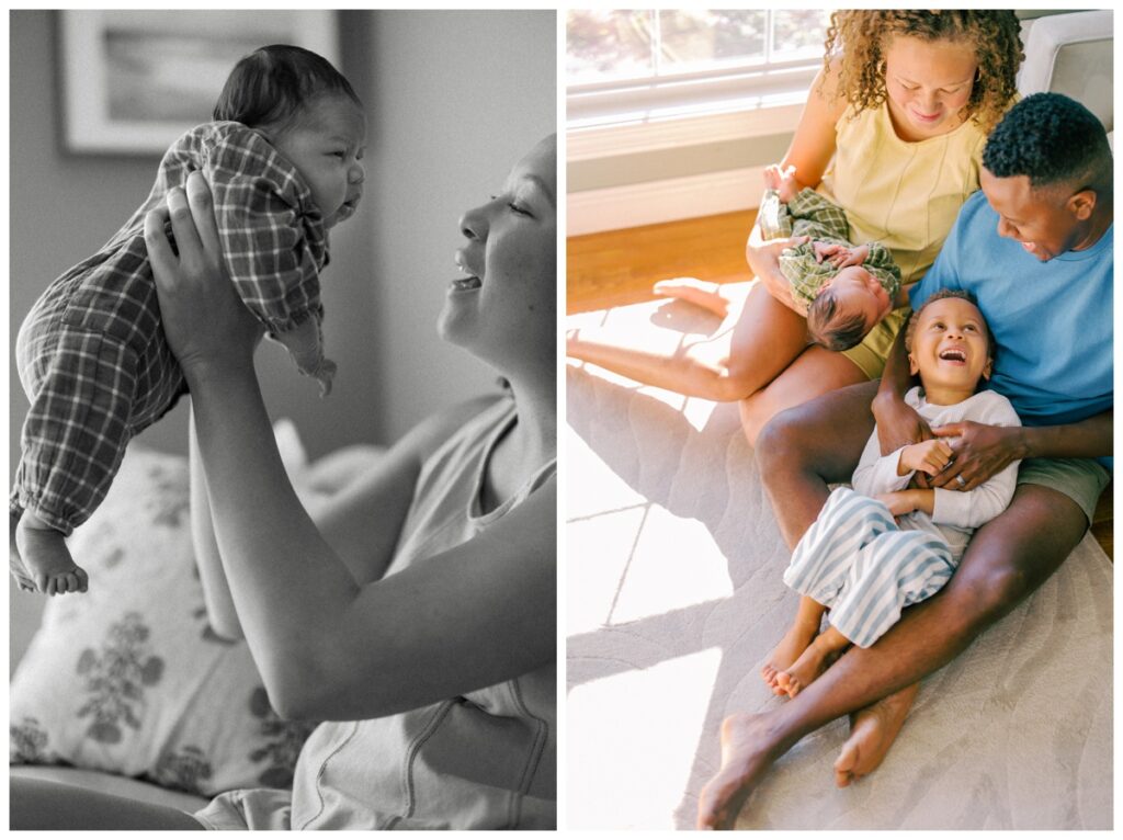 Reynoldsburg at home newborn session