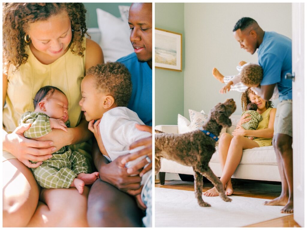 Reynoldsburg at home newborn session